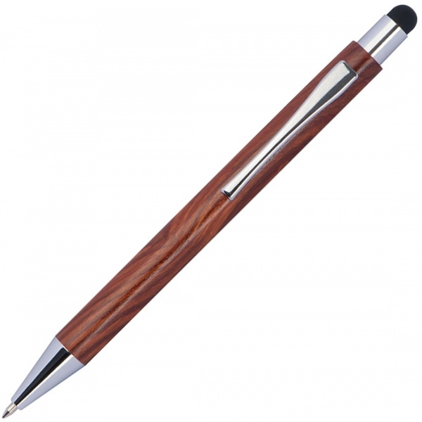 Logotrade promotional product image of: Wooden ballpen BILZEN