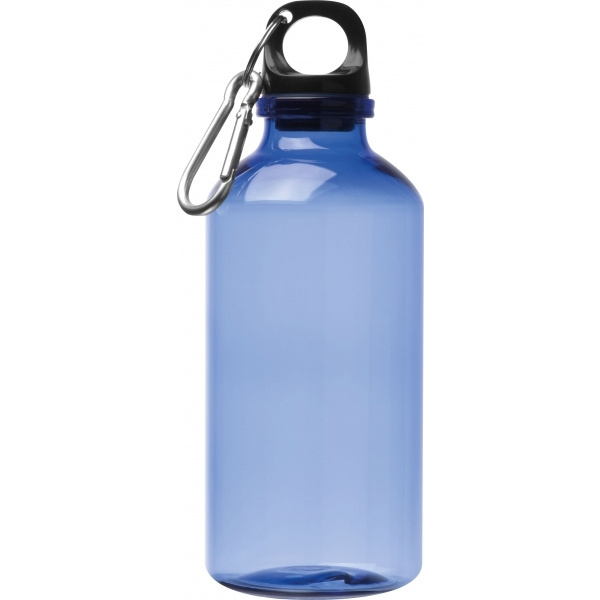 Logo trade promotional giveaways image of: Recycled PRT bottle MECHELEN 400 ml