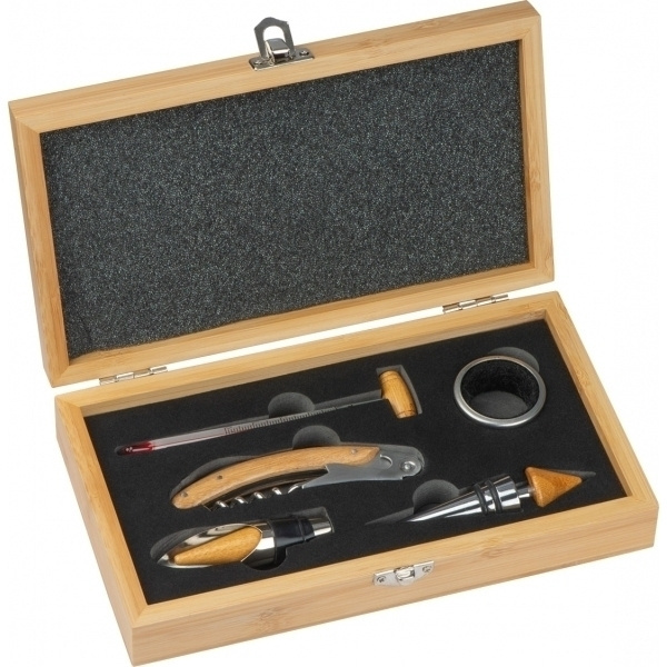 Logo trade advertising products picture of: Wine set GROSSETO