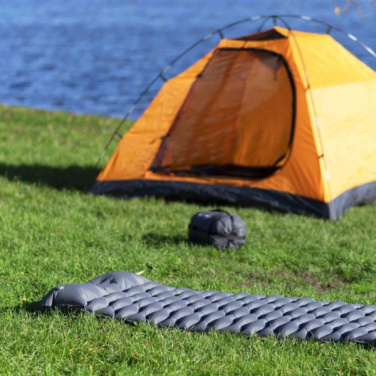 Logotrade promotional giveaways photo of: Inflatable mat SAJAMA Schwarzwolf