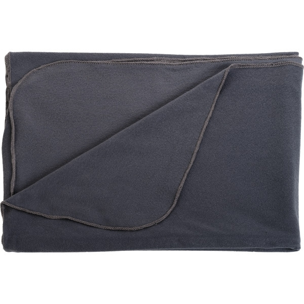 Logo trade promotional gifts picture of: Blanket BRISA Schwarzwolf