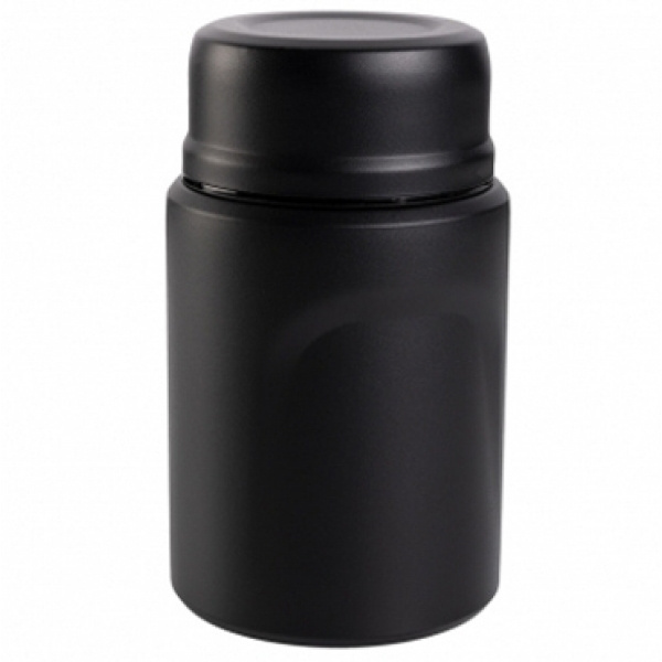 Logotrade promotional gift picture of: Food jar CIBUS Schwarzwolf