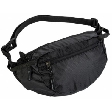 Logo trade promotional giveaway photo of: Waist bag MOBILA Schwarzwolf