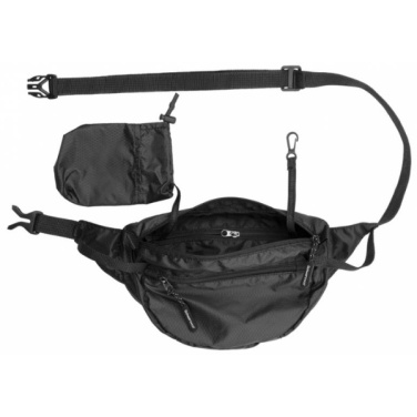 Logo trade promotional product photo of: Waist bag MOBILA Schwarzwolf