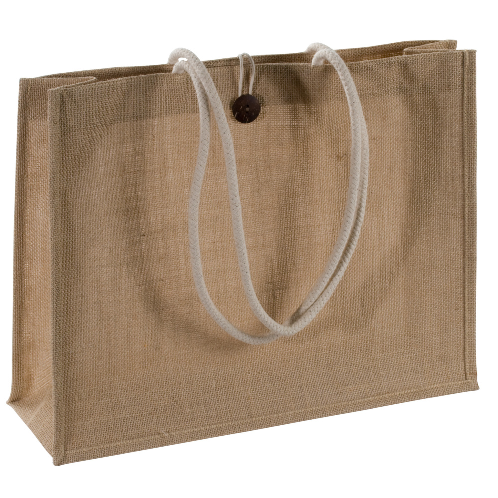 Logo trade advertising products image of: Jute bag KASTAMONU