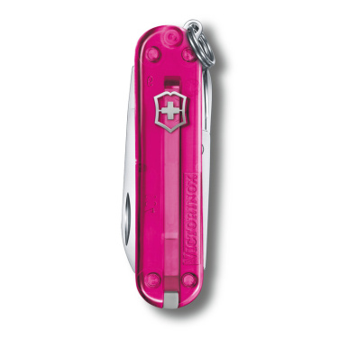 Logotrade promotional item picture of: Pocket knife Classic SD transparent Victorinox