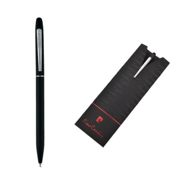 Logo trade corporate gifts picture of: Metal ballpoint pen touch pen ADELINE Pierre Cardin