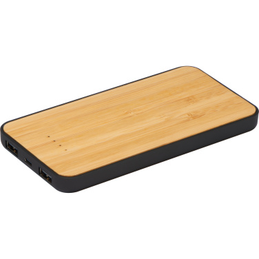 Logotrade promotional giveaways photo of: Wireless charger and powerbank 8000 mAh MILAN