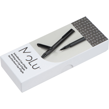 Logo trade corporate gifts image of: Writing set CAP D AGDE MoLu