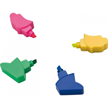 Logo trade promotional gifts image of: Highlighters - Santa Claus