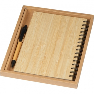 Logo trade advertising product photo of: A5 notebook PISA