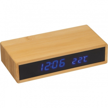 Logo trade promotional products picture of: Desk clock TRONDHEIM