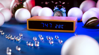 Logotrade corporate gift image of: Desk clock TRONDHEIM