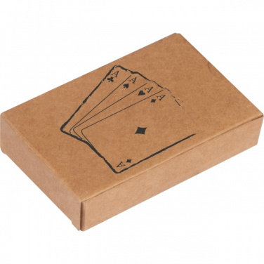 Logo trade advertising product photo of: Playing cards NEW CASTLE