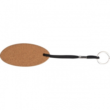 Logo trade advertising product photo of: Cork keyring ROSKILDE