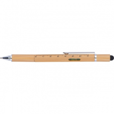 Logotrade promotional product picture of: 6in1 multifunctional pen COIMBRA