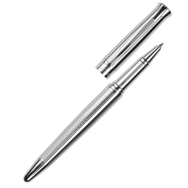Logo trade advertising products picture of: Metal roller pen ROI