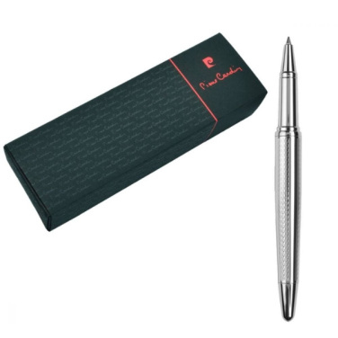Logo trade promotional items image of: Metal roller pen ROI