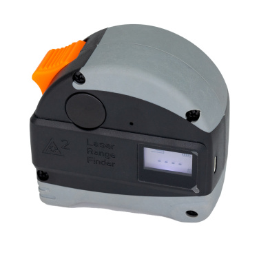 Logo trade corporate gifts image of: Laser tape measure, RLM62001