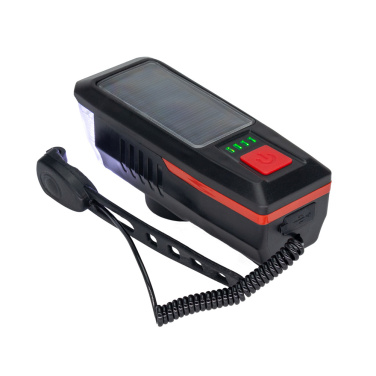 Logo trade advertising product photo of: Solar bike light with horn, MC-5