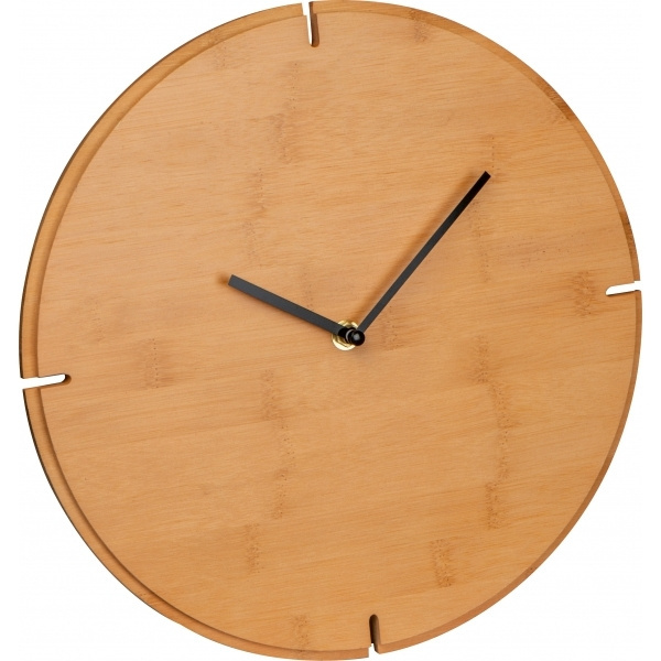 Logo trade promotional products image of: Wall Clock HAMPTON