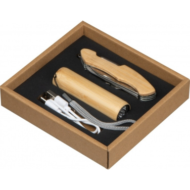 Logotrade corporate gifts photo of: Set Torch and pocket knife OLDHAM