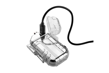 Logo trade promotional giveaways image of: Electrical lighter CALBUCO Schwarzwolf