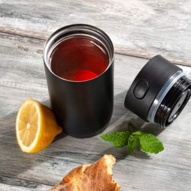 Logotrade promotional item image of: Thermo mug ADRASAN 240 ml Schwarzwolf