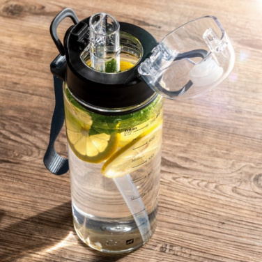 Logotrade promotional product picture of: Drinking bottle SEYHAN 900 ml Schwarzwolf