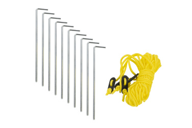 Logo trade advertising product photo of: Outdoor shelter KERKINI Schwarzwolf