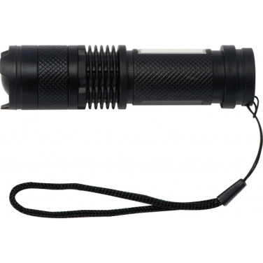 Logo trade advertising products picture of: Rechargeable flashlight AARHUS
