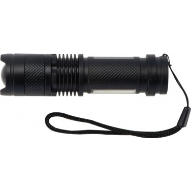 Logo trade promotional items picture of: Rechargeable flashlight AARHUS