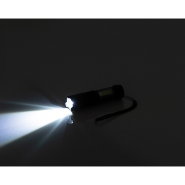 Logotrade promotional giveaway picture of: Rechargeable flashlight AARHUS