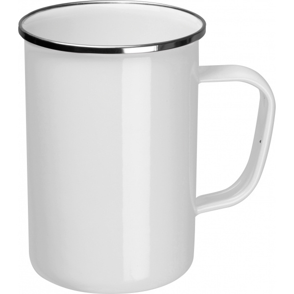 Logotrade promotional merchandise image of: Enamel cup Adelaine