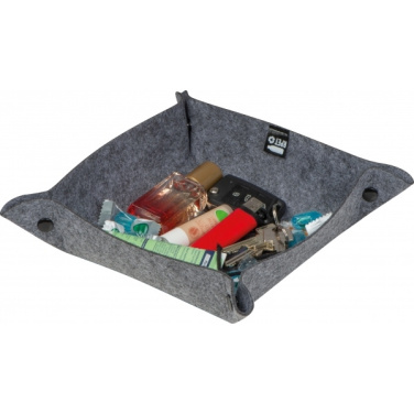 Logotrade promotional merchandise picture of: Felt key trey EDMONTON