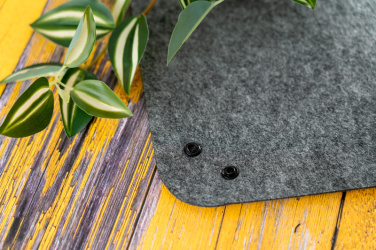 Logo trade promotional item photo of: Felt key trey EDMONTON