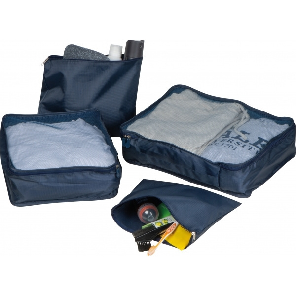 Logo trade promotional gifts image of: 4-piece travel set BELMONT