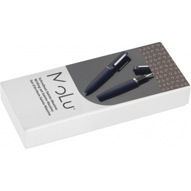 Logo trade promotional items image of: Writing set soft touch SAINTE MAXIME MoLu