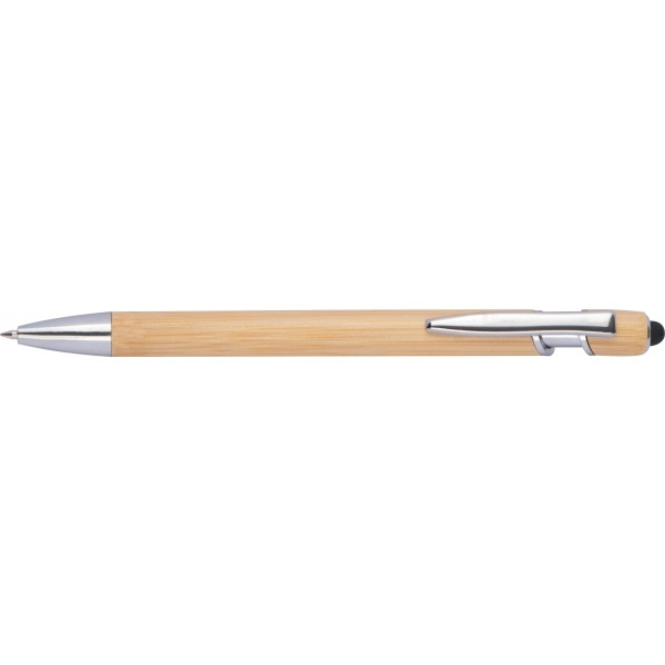 Logo trade promotional merchandise image of: Ballpoint pen touch pen Nairobi