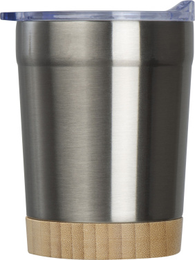 Logo trade business gifts image of: Recycled steel cup Turin