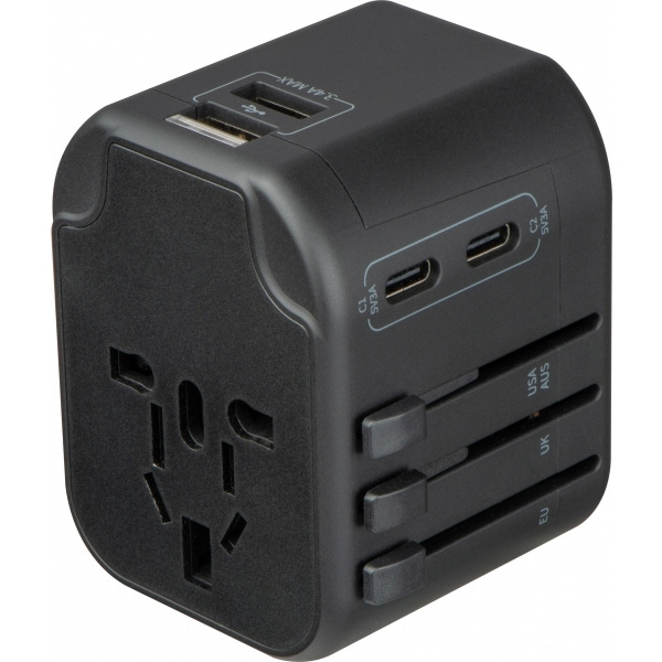 Logotrade promotional giveaways photo of: Travel Adapter Maracena