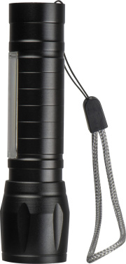Logo trade promotional merchandise image of: Rechargeable flashlight Tokyo