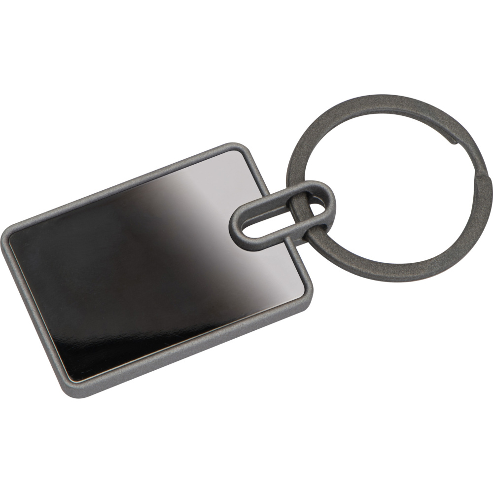 Logo trade promotional merchandise photo of: Zinc keychain Tijuana