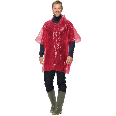 Logotrade advertising products photo of: Xina rain poncho in storage ball with keychain