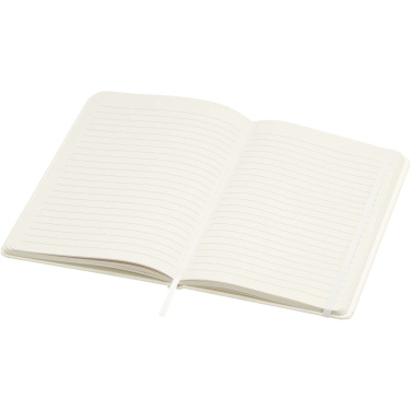 Logotrade promotional gift image of: Bass A5 recycled hard cover notebook with lined pages