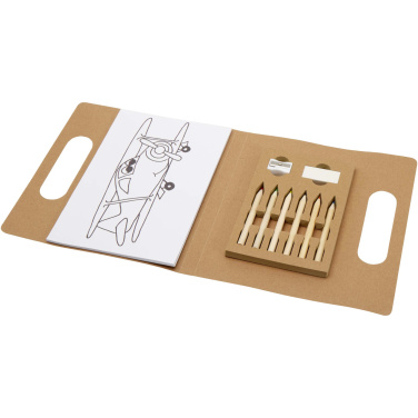 Logo trade promotional merchandise photo of: Fir colouring set