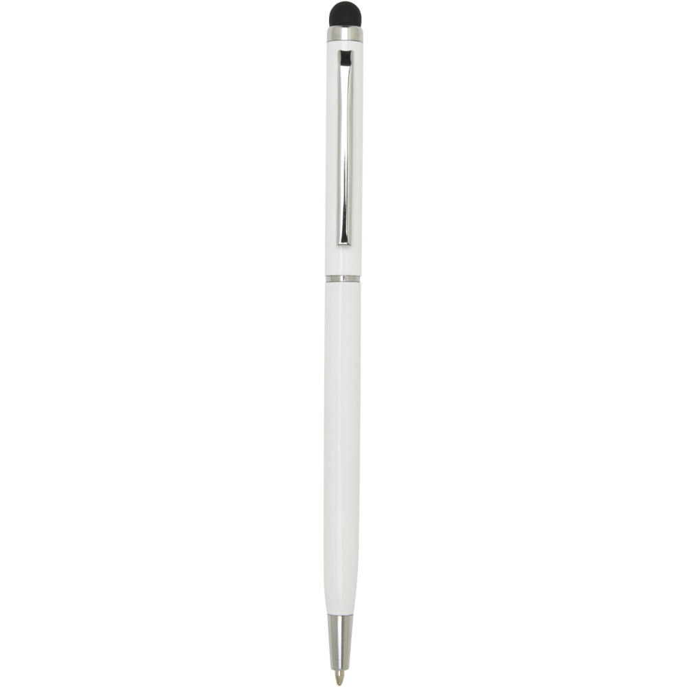 Logo trade promotional giveaways picture of: Ore aluminium ballpoint pen with stylus
