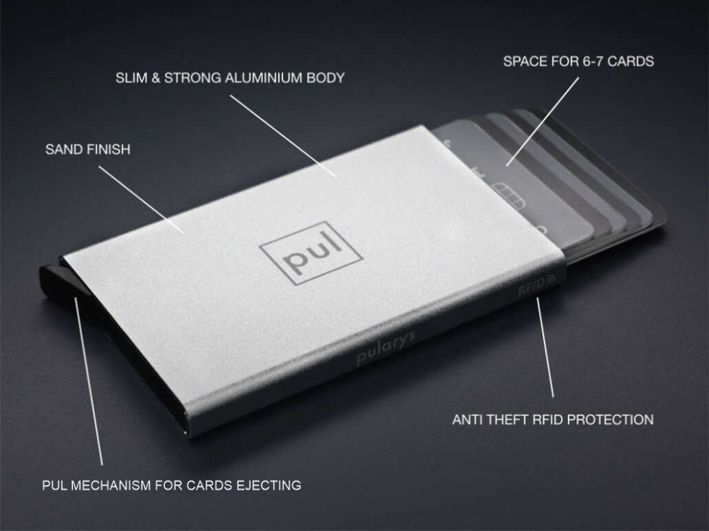 Logo trade promotional gifts image of: RFID credit card holder 94410800