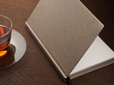 Logotrade promotional giveaway picture of: Recycled Tea Notebook 209734000