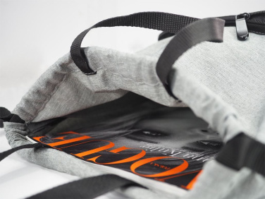 Logo trade promotional giveaways picture of: Drawstring backpack 123210500